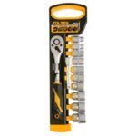 Jgo. Dados 3/8" Tolsen 8 Pcs. 8-19Mm