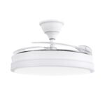 Ventilador De Techo Kanjihome White Retractil