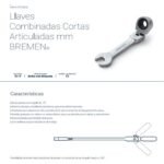 Llave Combinada Bremen 10mm Corta con Movimiento