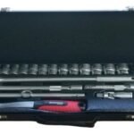 Set de Tubos Hexagonales Eurotech Encastre 1/2 Pulgada con Llave de Fuerza