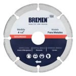 Bremen disco metal tungsteno 115mm 4.5