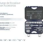 Set de Tubos Bremen con Crique Encastre 3/8 26 Piezas