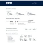 Electrodo Bremen E6013 2.5mm x 350mm x 5 Kilogramos