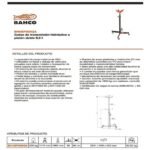 Baja Caja para Elevador Bahco Simple 500 Kilogramos