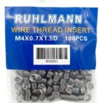 Ruhlmann insertos sueltos x100u m4 x0.7
