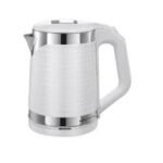 Pava Electrica Kanjihome Blanca Lisa Kjh-Pe15003S Calentamiento Rapido