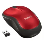 Mouse Inalámbrico Logitech M185 Rojo
