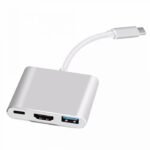 Hub Usb Tipo C De 3 Puertos Usb Gnr-Hb3Bx-100 (8286)