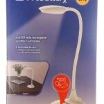 Velador Regulable - 30 Leds Luz Fria Y 30 Luz Calida - Varias Intensidades-Touch-Carga Usb (Ilre-1Lcad.B-Pb)