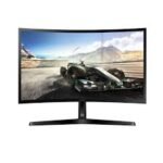 24" Curvo D366 S3 Panel Va, Curvatura 1800R, 1920X1080, Brillo 250Cd, Contraste 3000:1, 100Hz,  Vga - Hdmi, Color Negro, Pie Simple, Vesa