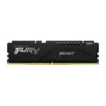 Memoria Ram Udimm Kingston Fury Beast 16Gb Ddr5 5200Mhz Cl40 1.25V Single Negro