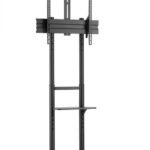 Soporte Intelaid Tv Movil En Acero Regulable En Altura  Estante Para Camara It-Smt
