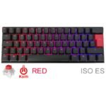 Teclado Gamer Ducky Mecha Mini V2 Rgb Kailh Box Red Switch Iso Es