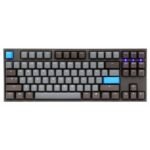 Teclado Mecanico Ducky One 2 Tkl Skyline Teclas Gris Oscuro Interruptor Marron Ingles Pbt Doble Disparo Sin Costuras Estuche Gris Sin Led